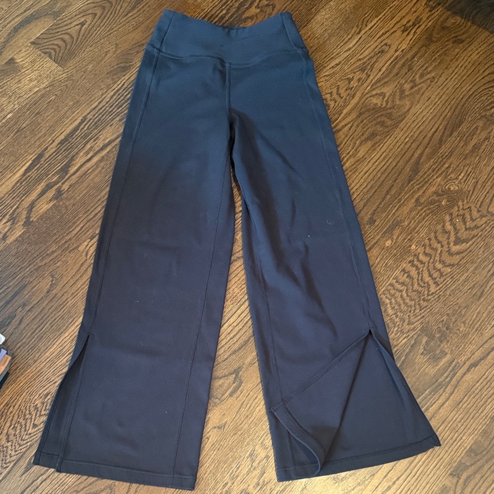 Zella Black Flared Bottoms